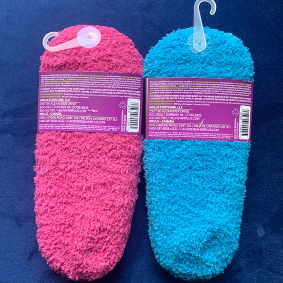 NWT 2 Pairs Airplus Spa Footies Sz. 5-10 Ladies - Picture 2 of 2